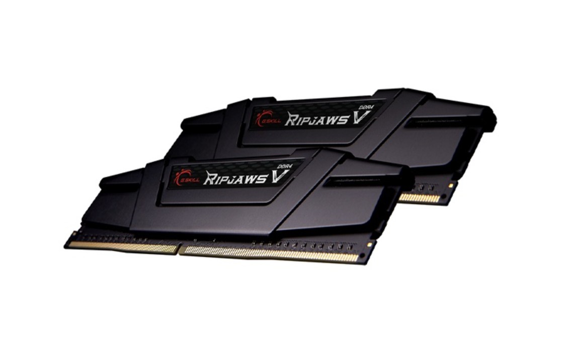 G.SKILL F4-3600C16D-16GVKC 16GB (2 x 8GB)/ PC4-28800 / DDR4 3600 Mhz/ Timings 16-19-19-39/ Voltage 1.35V/ RipjawsV