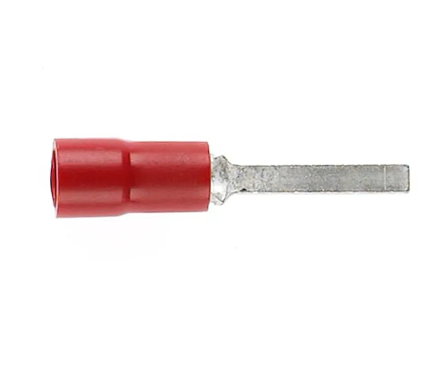Flat Blade width 2.0mm Red (pack of 100)