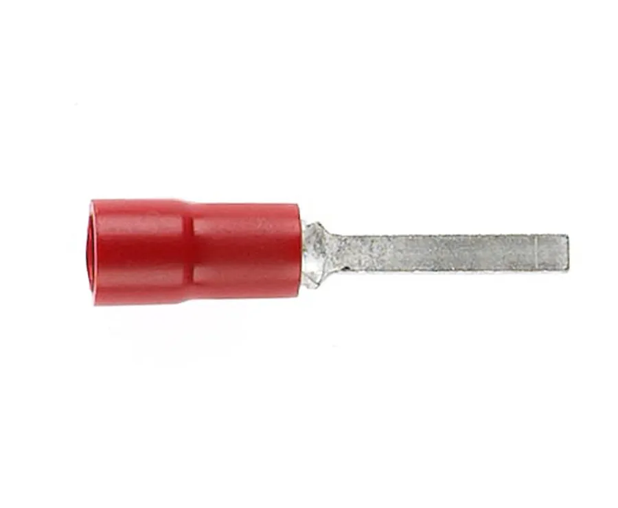 Flat Blade width 2.0mm Red DG (pack of 100)