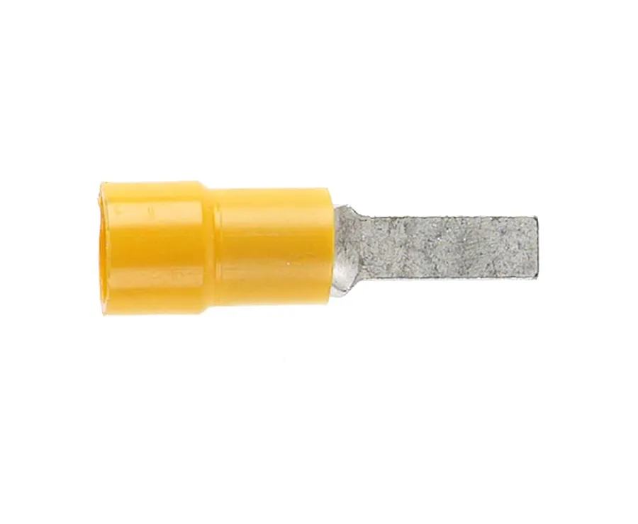 Flat Blade width 4.0mm Yellow (pack of 50)