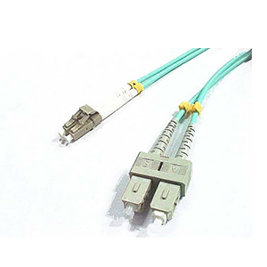 LC-SC OM3 Multimode Fibre Optic Patch Lead - 5m