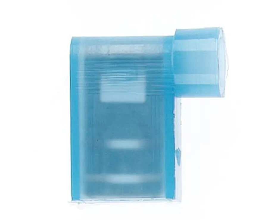 Fully Ins.Flag Q/C 6.4 X 0.8MM BLUE (pack of 25)