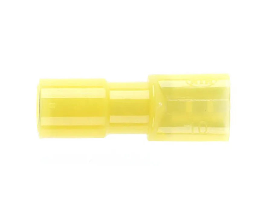 Fully Ins.Q/C 6.4 X 0.8MM DG YELLOW (pack of 25)