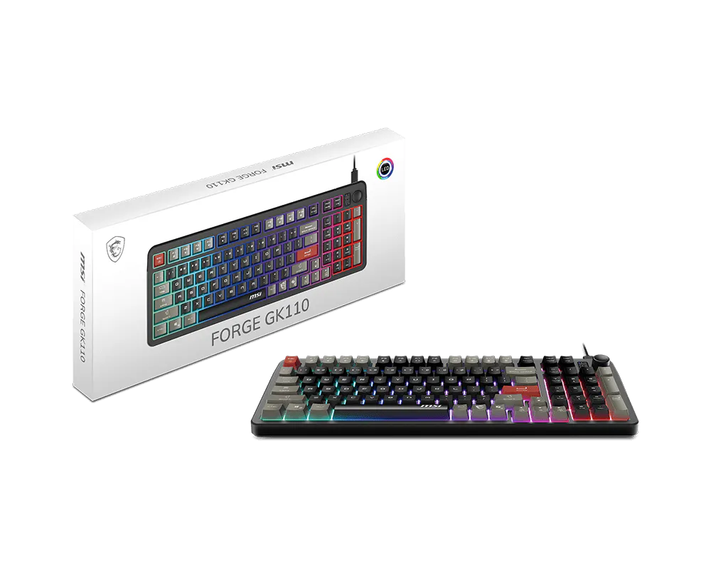 MSI FORGE GK110 GAMING KEYBOARD