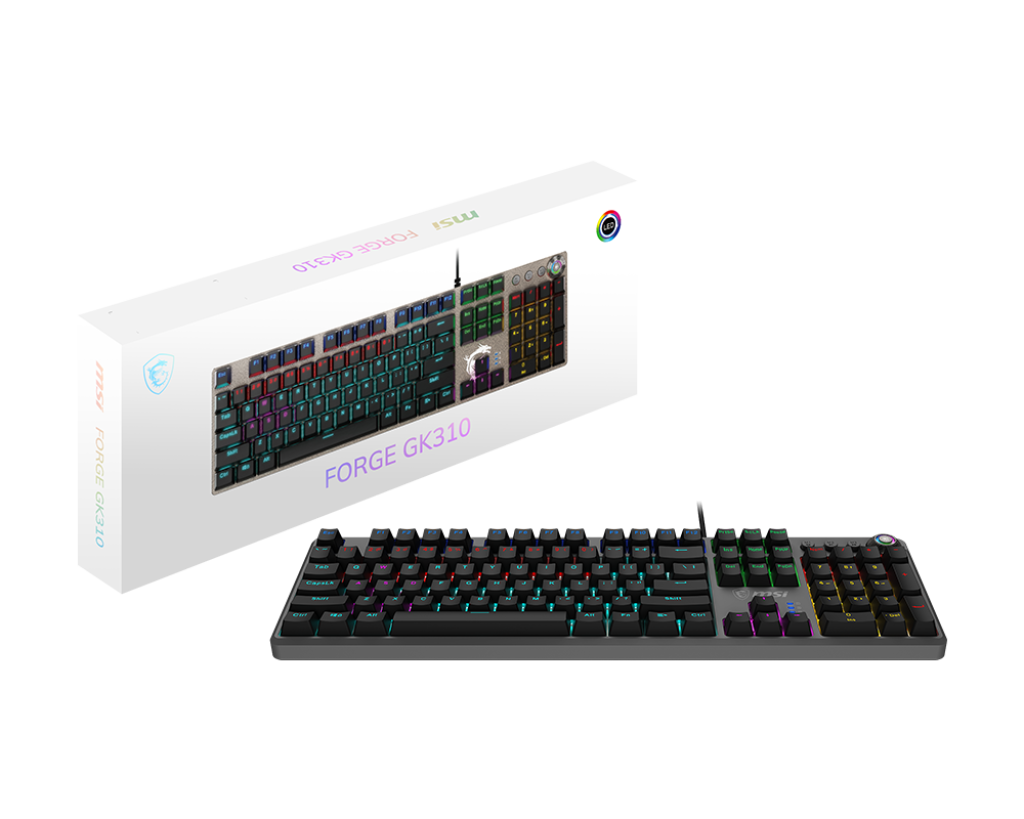 MSI FORGE GK310 GAMING KEYBOARD