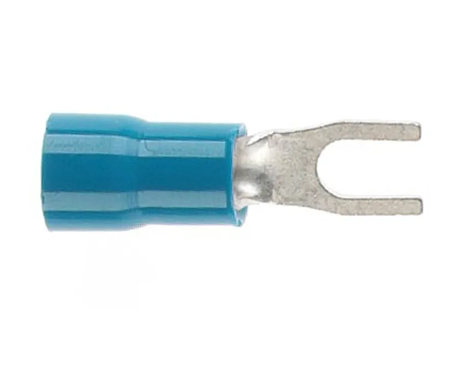 Forked Spade 3mm Blue DG (pack of 100)