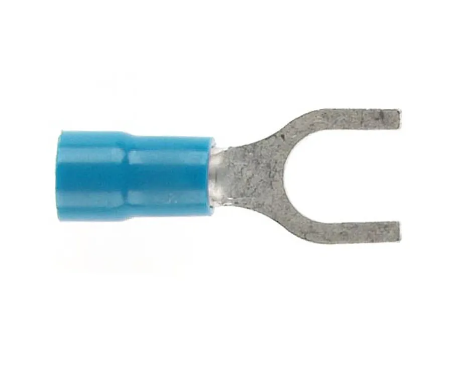 Forked Spade 5mm Blue DG (pack of 50)