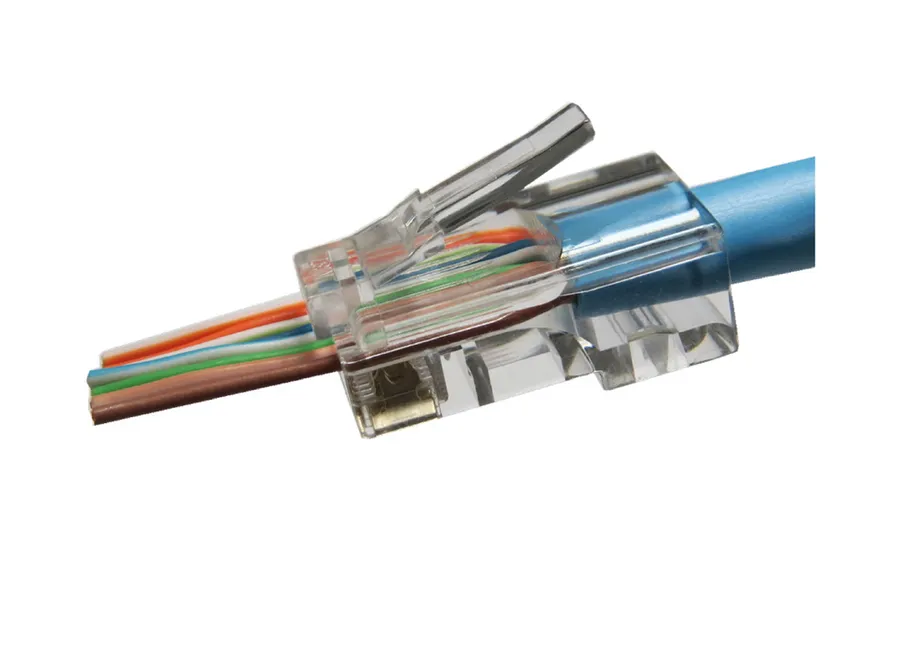 CAT6 UNSHIELDED FEED THROUGH PLUG JAR100