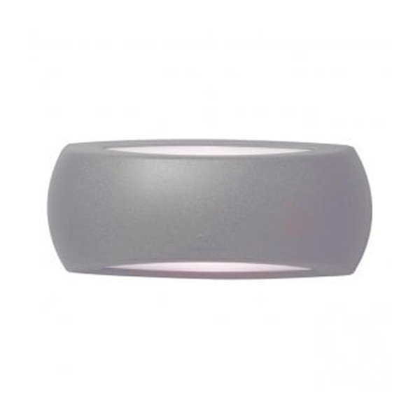 Francy 6W Large LED Bulkhead Lamp (Grey)