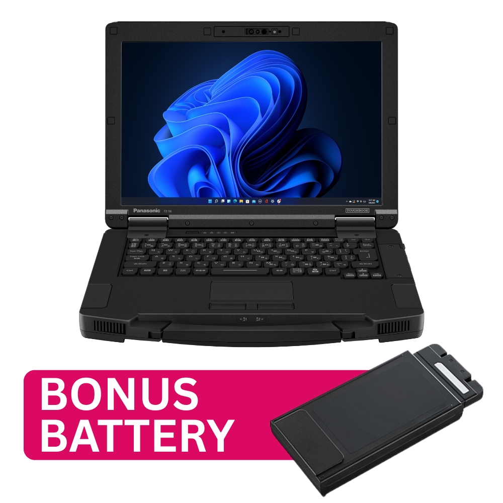 Panasonic Toughbook 56 Mk1 Ultra7 WUXGA 4G Bonus Battery Combo