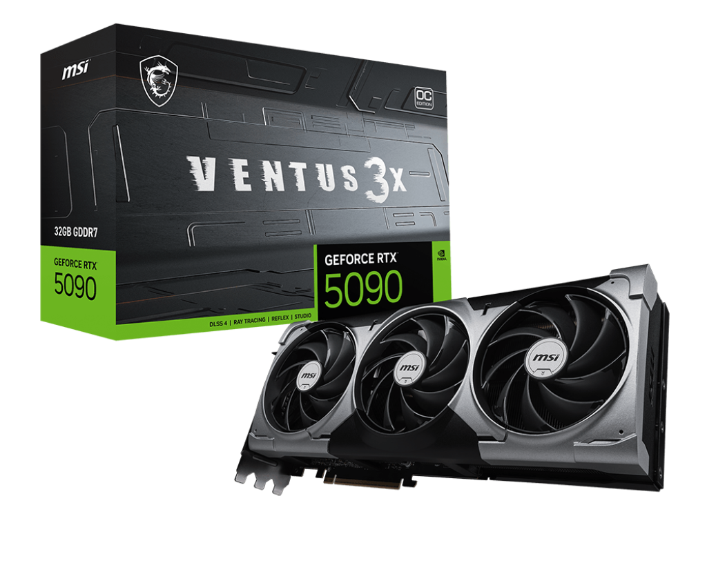 32GB MSI RTX 5090 VENTUS 3X OC GPU