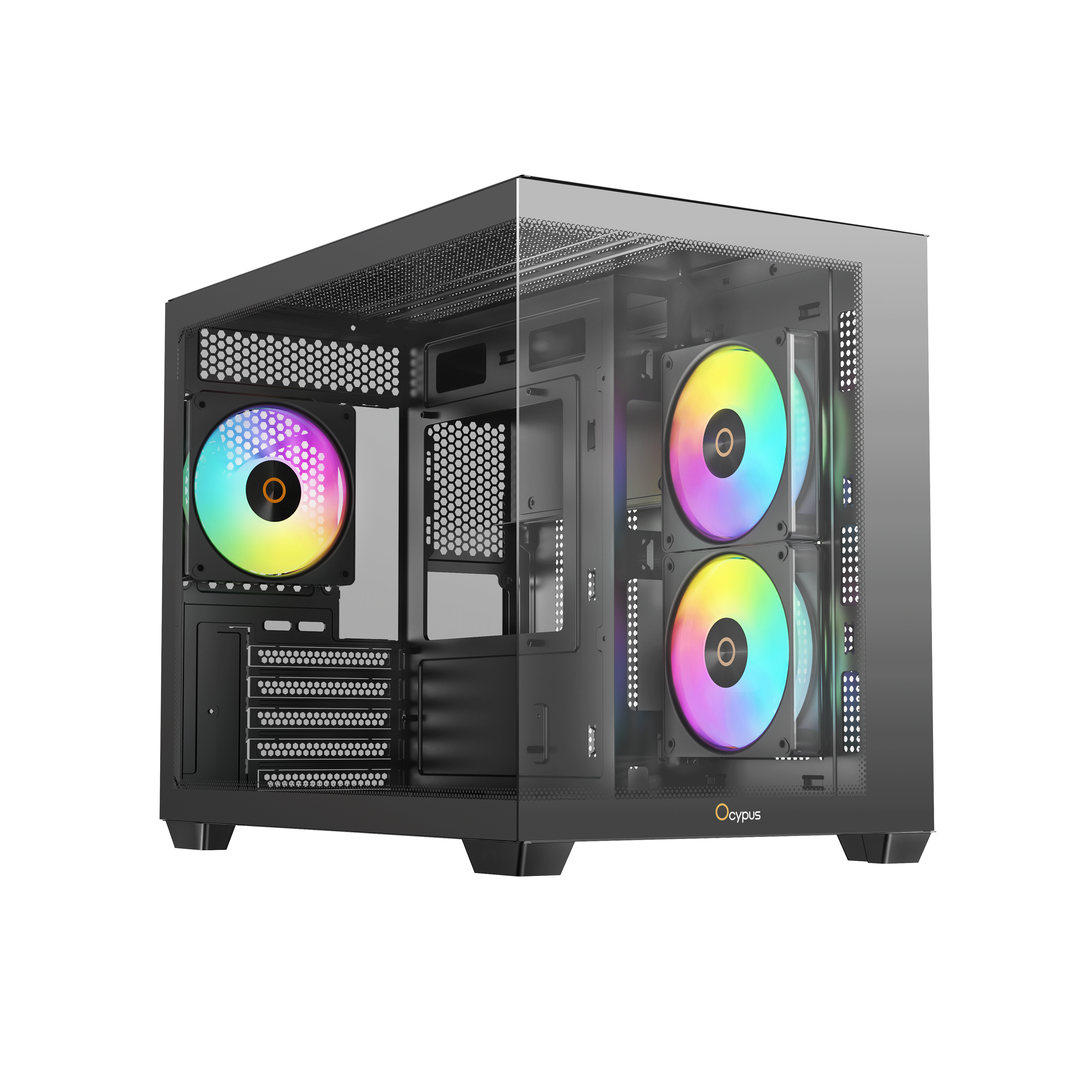 OCYPUS GAMMA C54 BLACK GAMING CASE