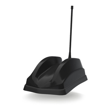 Panorama 4G-5G 4x4 MIMO Shark Fin Antenna with WiFi and GPS/GNSS, Black