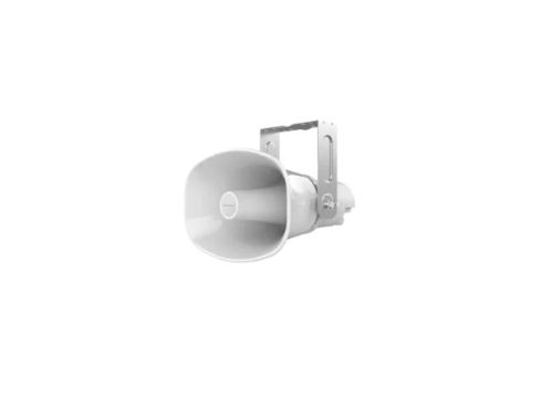 Grandstream GSC3518HS SIP/multicast talk-back horn speaker, up to 126 dBA with a 50W speaker, IP66-rated weatherproofing, and advanced AI noise reduc