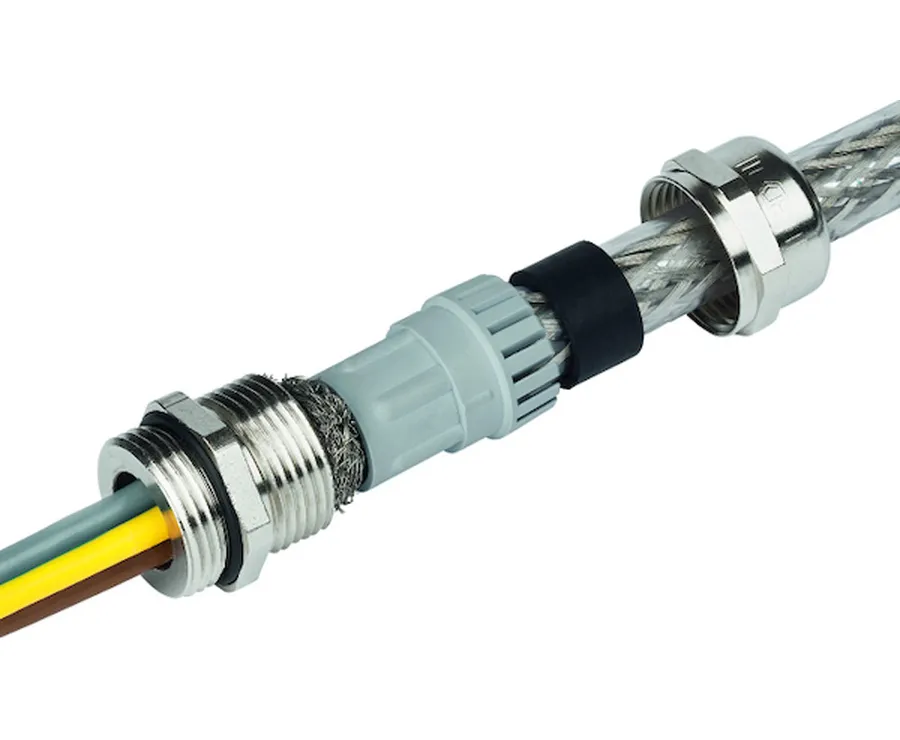 GLAND EMC SHIELDED NPB M12 OD 3-6MM