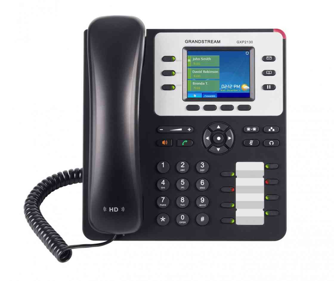 *Last Stock Grandstream GXP2130 3 Line IP Phone, 3 SIP Accounts, 320x240 Colour LCD Screen, HD Audio, Built-In Bluetooth
