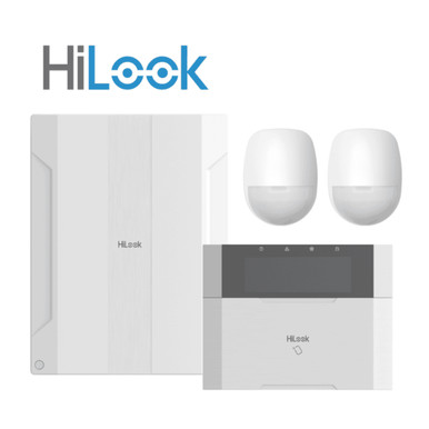 HikVision HiLook HA-ALARM-KIT1 Wired Alarm Kit, 1X Alarm Panel, 1X Keypad, 2X PIR, 3X Tags
