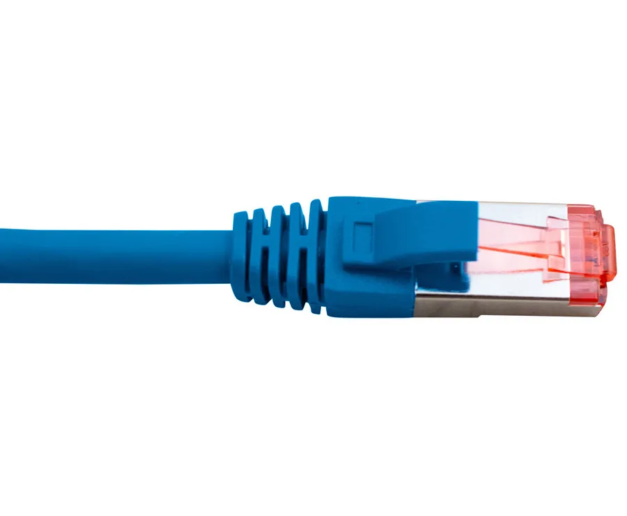CAT6a Shielded Blue Patch Lead 1.5m