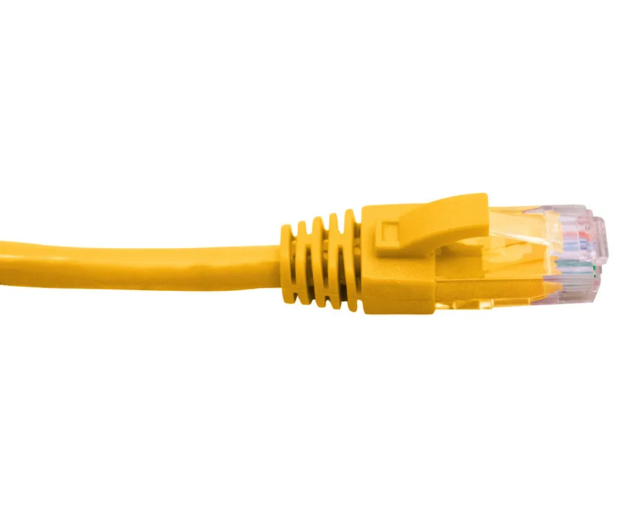 CAT6 Yellow Patch Lead 0.5m