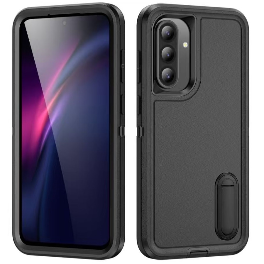 USP Samsung Galaxy A36 5G (6.7') Rugged Case Black - No-Slip, Sleek, Ultimate Protection, Strong & Durable, Built-in-Kickstand, 5 Years Warranty