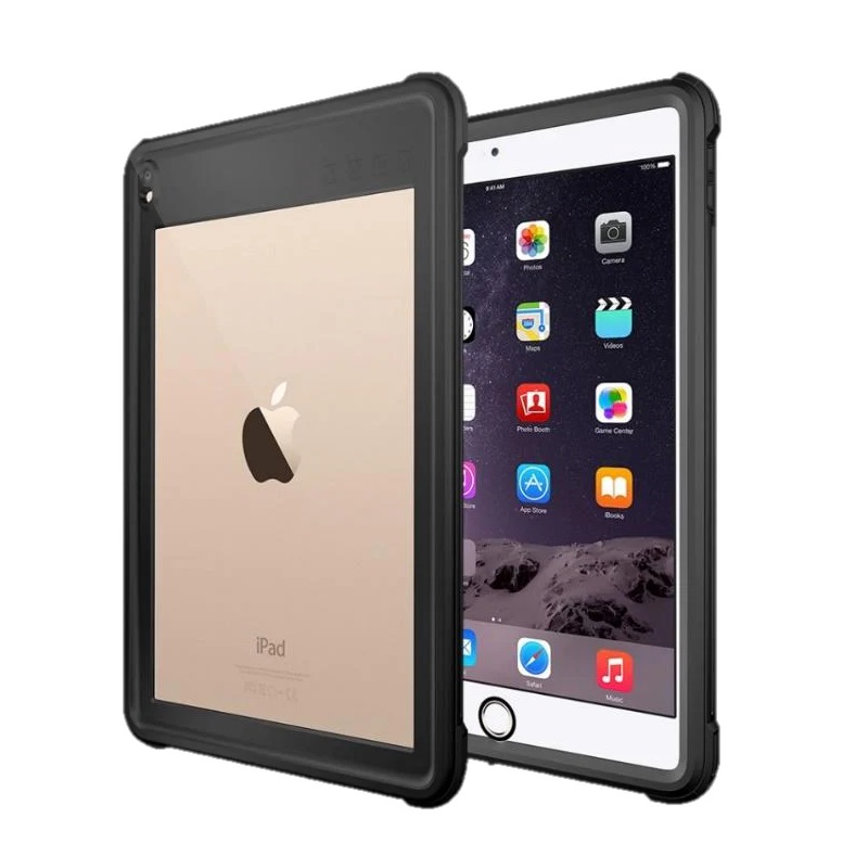 USP Apple iPad Pro (10.5') WaterProof Case Black - IP68, Reliable & Durable, Drop Protection, Pen Holder, 5 Years Warranty