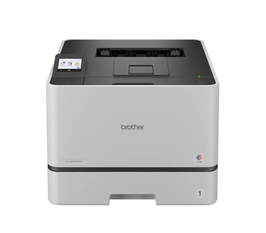 Brother HL-L8430CDW Colour Laser Printer. Up to 31ppm mono and colour print with automatic 2-sided (duplex). 250-sheet tray