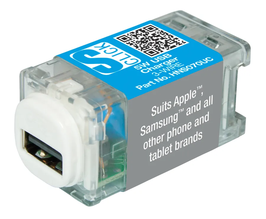5W USB Charger 3Wire 5.2V 1A