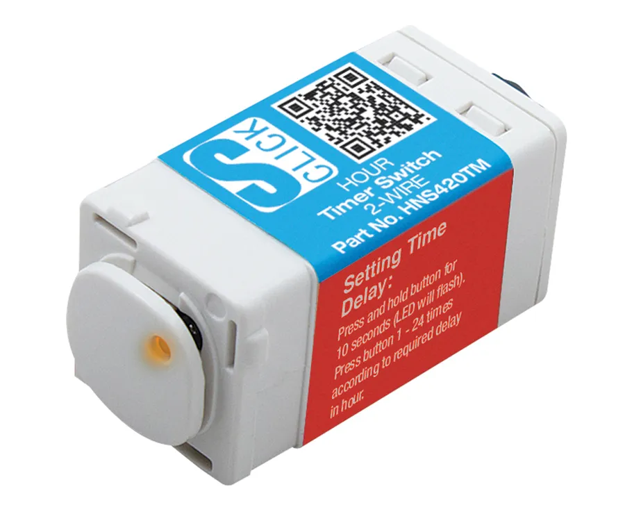 Hourly Mech Timer 2-Wire 240V 1.7A.