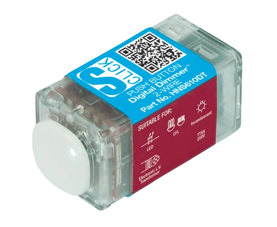 PUSH BUTTON DIGITAL DIMMER 2-W 240V 350W