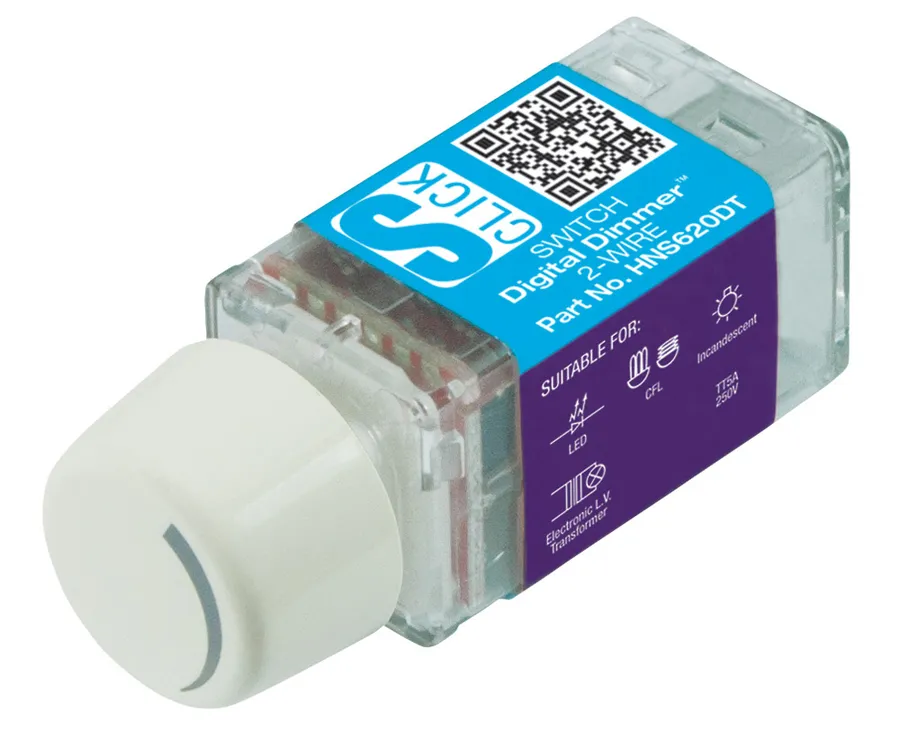 Rotary Switch Dig Dimmer 2-W 240V 350W