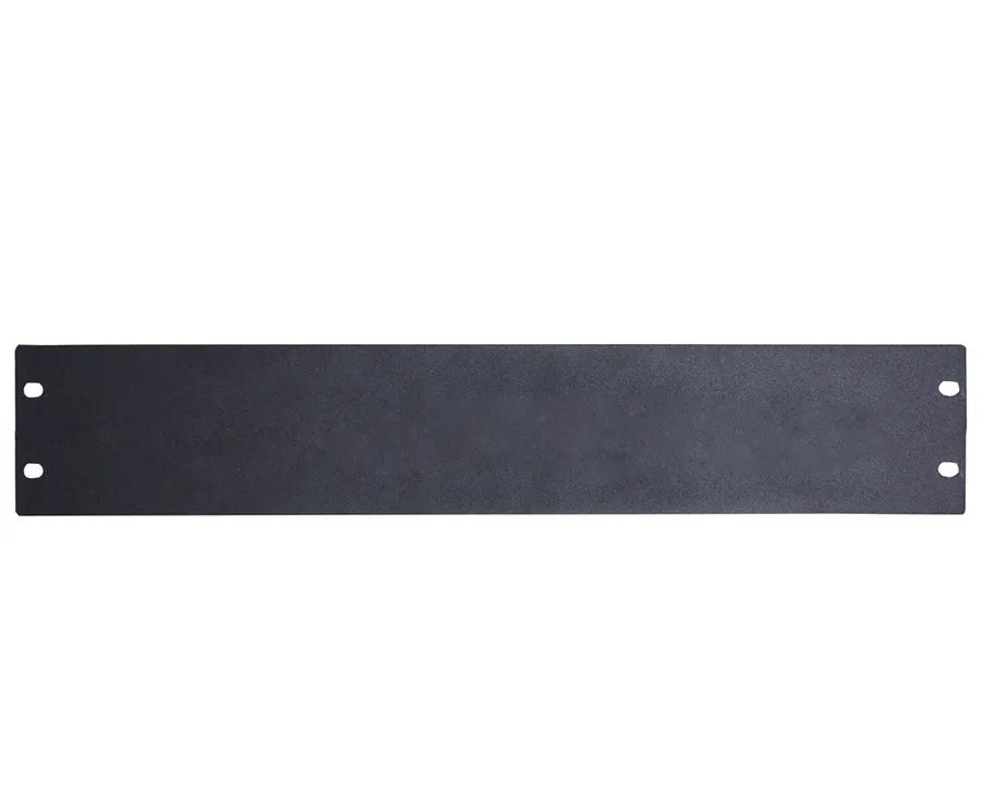 BLANK PANEL 2RU 19 RACK MOUNT
