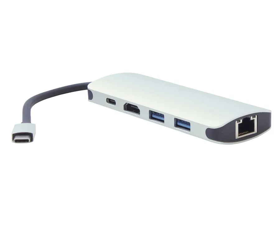 USB-C DOCK HDMI 4K USB-A RJ45 PD