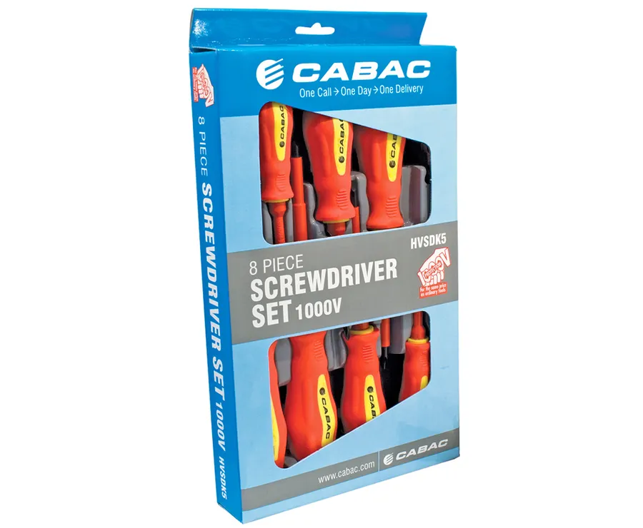 Screw Driver Set 8Pce 1000V VDE