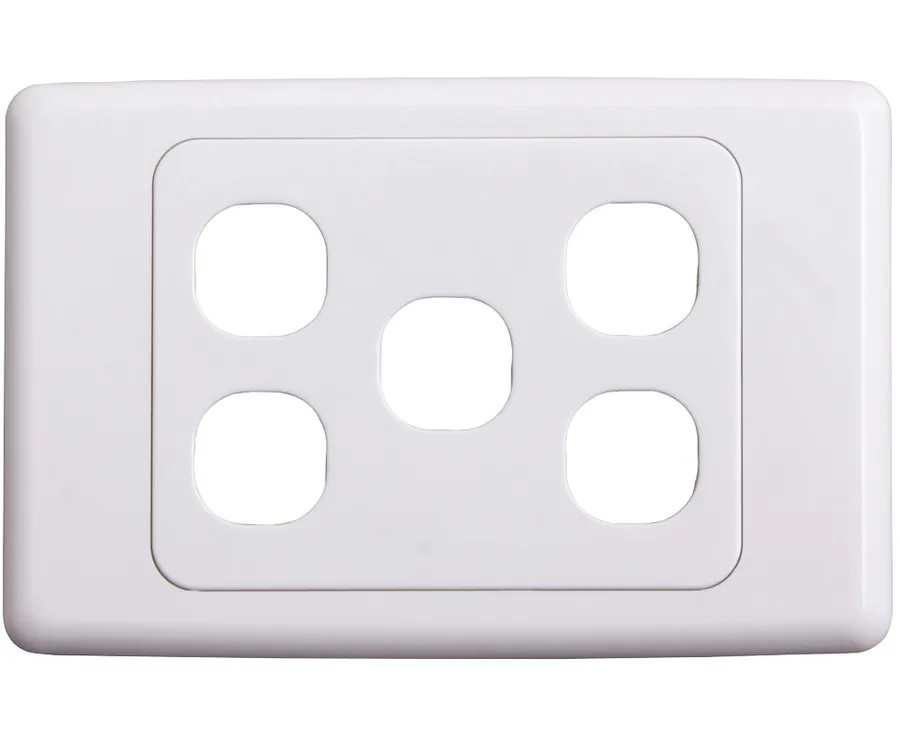 Wall Plate 5 Gang