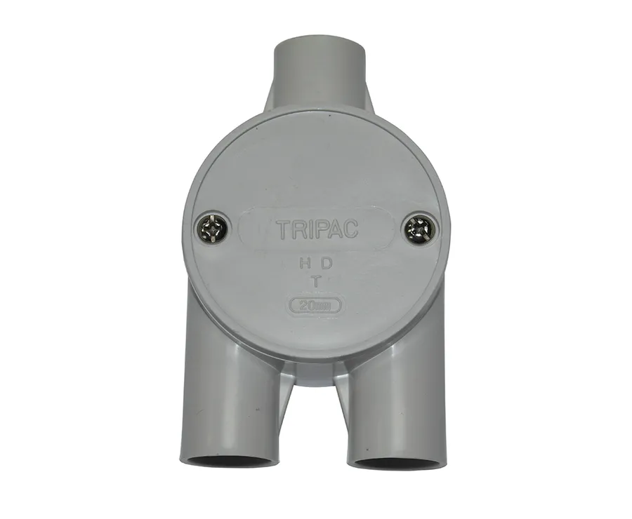 JUNCTION BOX TANG SHALL Y WAY ENTRY 25MM (pack of 10)