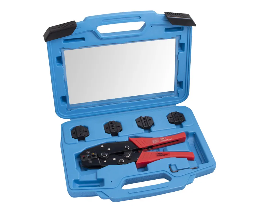 TERMINAL CRIMPER KIT with 5 DIES