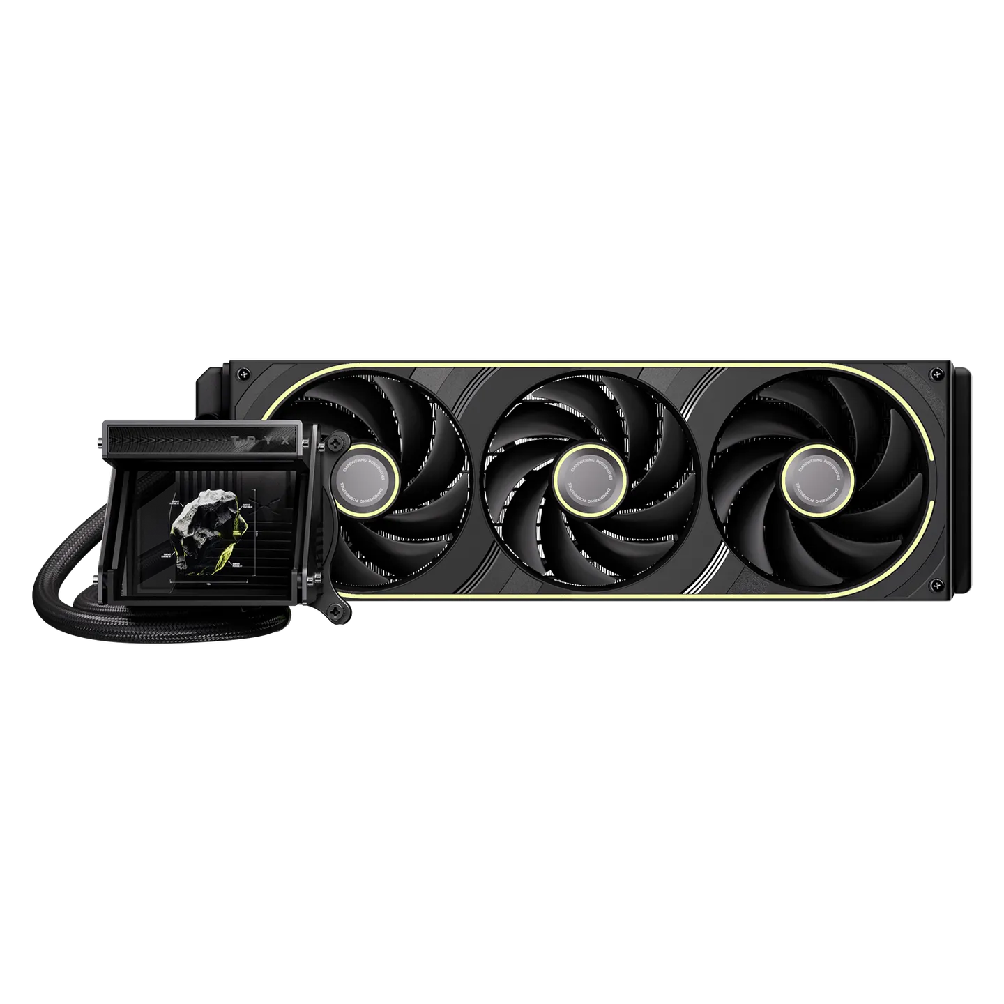 TRYX HOLO ARGB 360MM BLACK AIO LIQUID COOLER