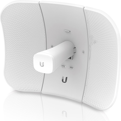 Ubiquiti airMAX LiteBeam AC 5 GHz Long-Range Station, 450+ Mbps Throughput, 23dBi Gain Antenna, 15+ Km Range,Inludes PoE Injector