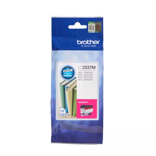 Brother LC3337M MAGENTA INK CARTRIDGE TO SUIT MFC-J5945DW/MFC-J6945DW/MFC-J5845DW/MFC-J6545DW-UP TO 1500 PAGES