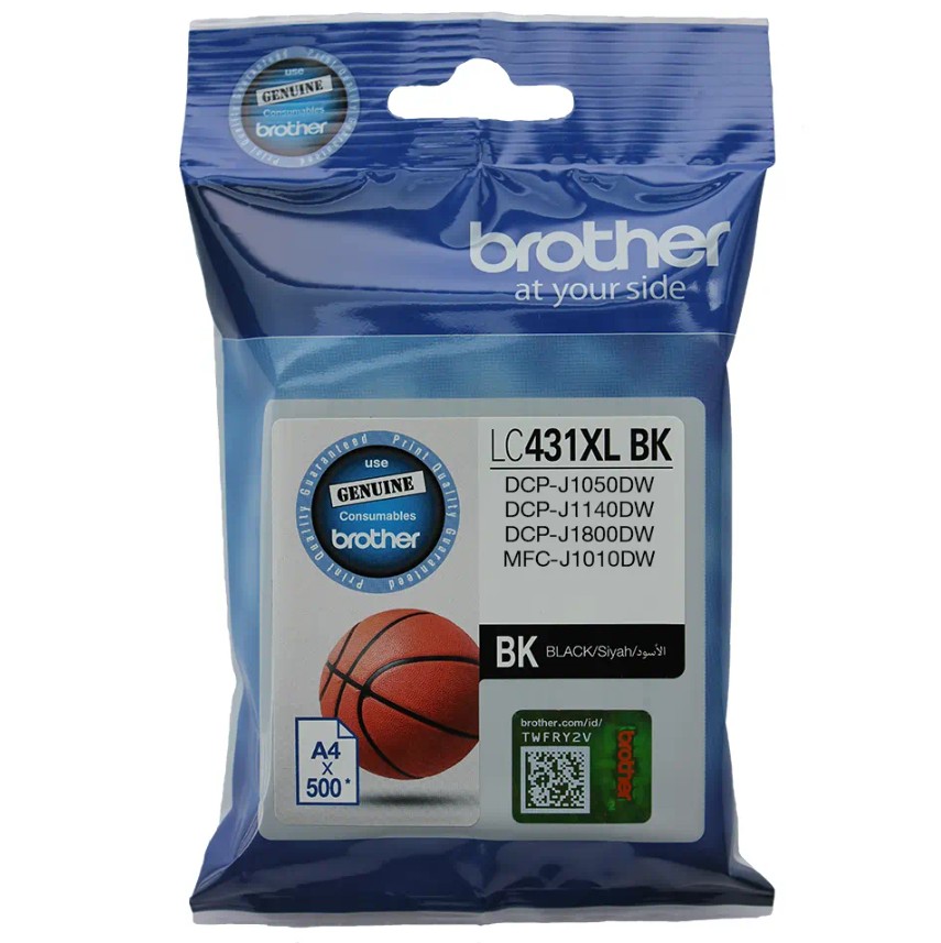 Brother *NEW* BLACK INK CARTRIDGE TO SUIT DCP-J1800DW -UP TO 500 PAGES