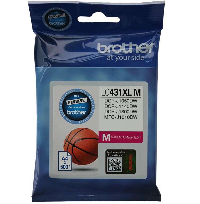 Brother *NEW* MAGENTA INK CARTRIDGE TO SUIT DCP-J1800DW -UP TO 500 PAGES
