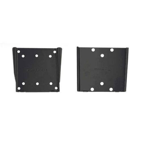 Brateck 2 Piece LCD Wall Mount VESA 50mm/75mm/100mm 13' -27'up to 30 Kg, Fine Texture Black, 15x140x120mm