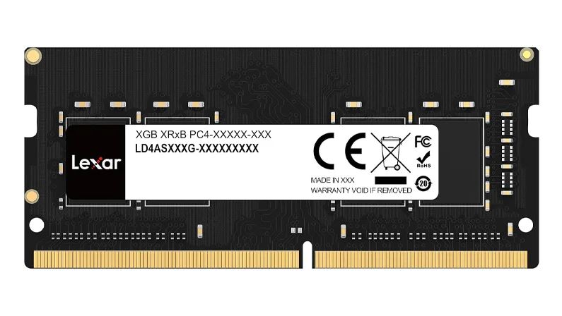 Lexar LD4AS008G-B3200GSST 8GB, DDR4 3200 SODIMM Laptop Memory, CL22 - Blister