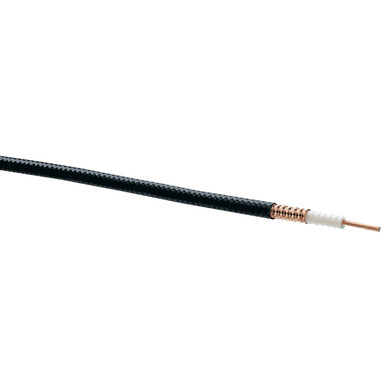 CommScope LDF2-50, HELIAX® Low Density Foam Coaxial Cable, corrugated copper, 3/8 in, black PE jacket- 500m