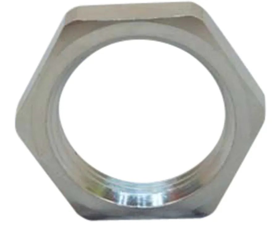 FITTING LOCKNUT NICKEL PLATED BRASS M20 (pack of 10)