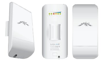 Ubiquiti Nanostation Loco M5 5GHz 802.11a/n MIMO Antenna, WiFi Wireless Outdoor CPE, 10+ km - Includes PoE Adapter