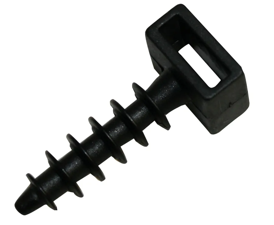 Xmas Tre 6mmx30mm Black U.V (pack of 100)