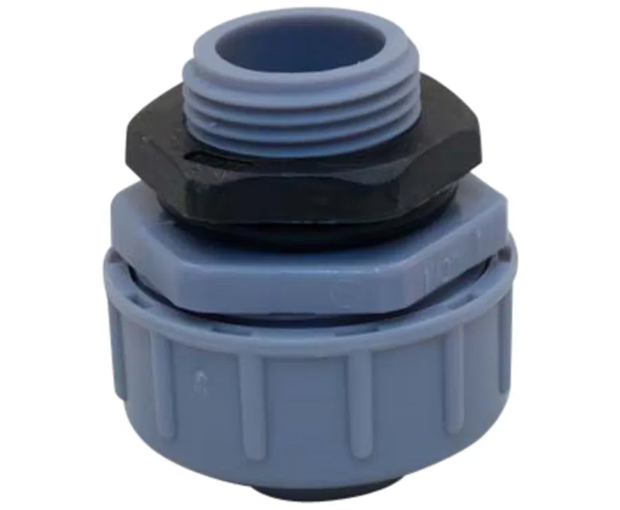 FITTING CNM STRAIGHT FIXED PVC M20