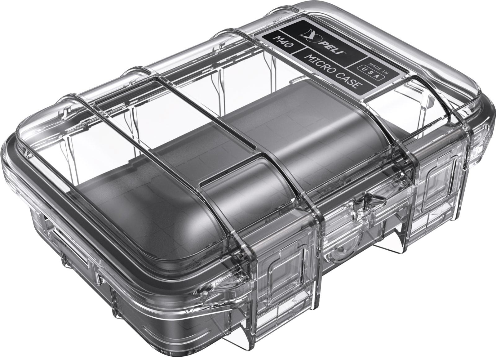 Pelican M40 Micro Clear Case Black Liner