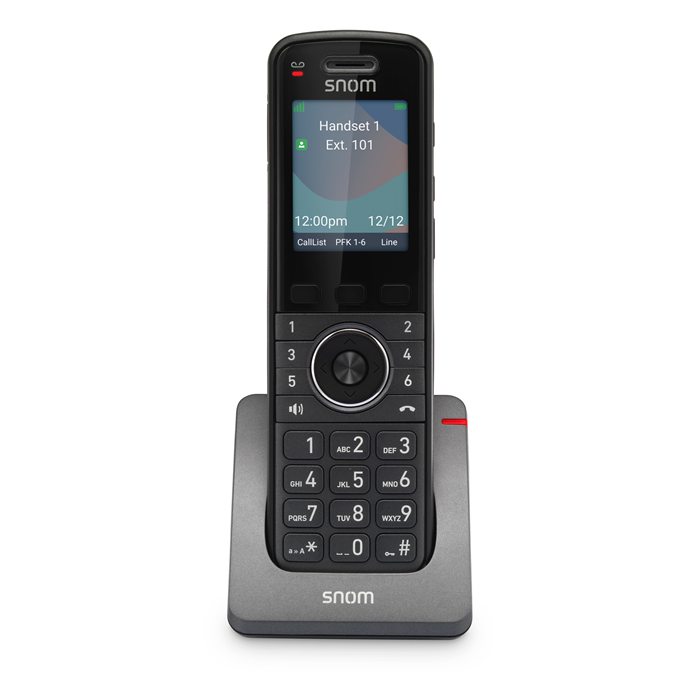 SNOM M55 DECT Handset, Bluetooth, HD Audio Quality, Long Standby time, Backlit Keys, Advanced Audio Quality, For PSU Use 4661-AU